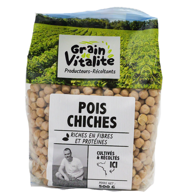 Pois chiche, GRAIN DE VITALITE, Sachet 500g