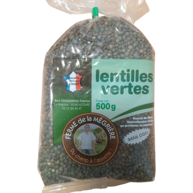 Lentille verte - Etui 500g