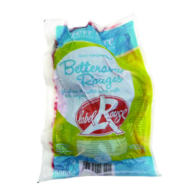 Betterave ronde LABEL ROUGE - Sachet 500g sous vide
