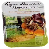 Marron entier sous vide, MAISON ALLAIRE, barquette 2X 200g