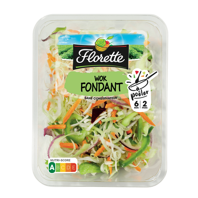 Wok fondant de légumes Fraicheur Florette - Barquette 300g