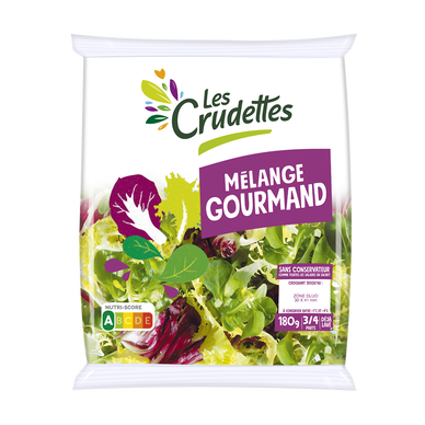 Mélange gourmande, Les Crudettes, sachet 180g
