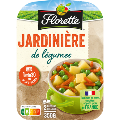 Jardinière de légumes FLORETTE 2x175g