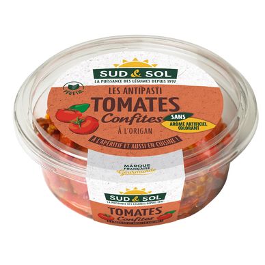 Antipasti Tomates Confites, 125g, SUD&SOL