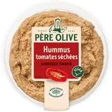 Houmous tomate séchée, PERE OLIVE, barquette, 175g