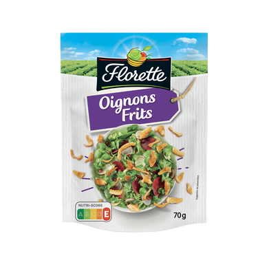 Oignons frits, FLORETTE, sachet, 70g