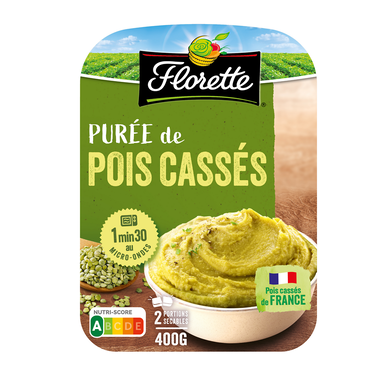 Purée de pois cassés Florette - Barquette 2 x 200g