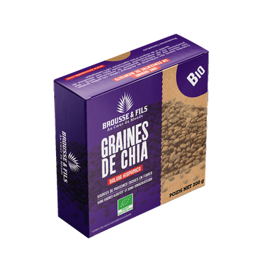 Graine de Chia BIO, BROUSSE&FILS, Boîte 200g