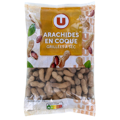 Cacahuètes en coques - Sachet 500g