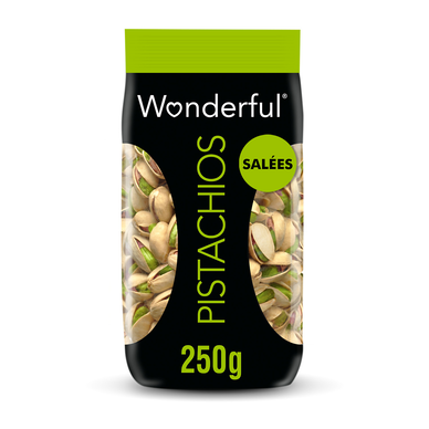 Pistache en coque grillée et salée Wonderful - Sachet 250g