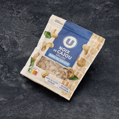 Noix de Cajou grillée sans sel ajouté - Sachet 175g