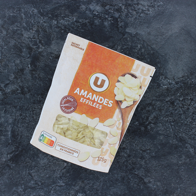 Amandes effilées - Sachet 125g