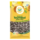 Graines de tournesol grillées et salées, SUNFOODS, Sachet 250g