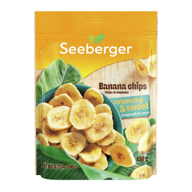 Chips de Bananes Seeberger - Sachet 150g