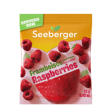 Framboise lyophilisées SEEBERGER sachet 12g