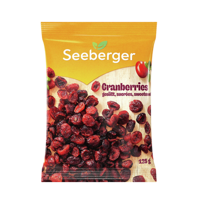 Cranberrie séchée Seeberger - Sachet 125g