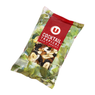 Mélange de fruits secs Cocktail Tropical - Sachet 500g