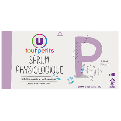 Sérum physiologique - 40 doses