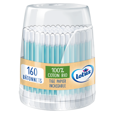 Coton tige LOTUS sachet x160