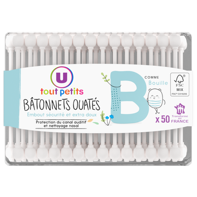 Batonnets ouatés bébé - Boîte de 50