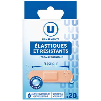 Pansements élastiques et ultra résistants  x20