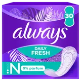 Protège-slip fresh normal ALWAYS 0% de parfum x30