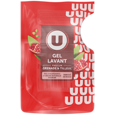 Gel lavant grenade tilleul, recharge 250ml