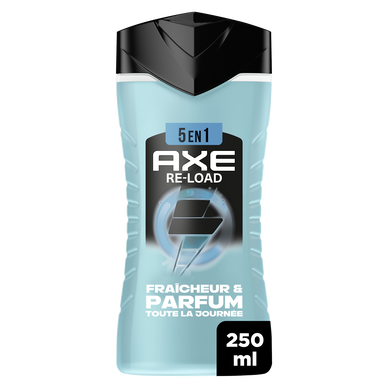 Gel douche homme 5 en 1 suprême re-load AXE 250ml