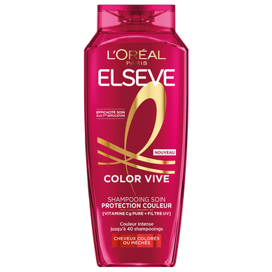 Shampooing protection couleur color vive ELSEVE -300ml