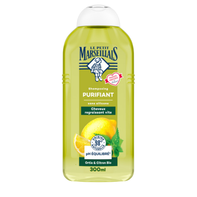 Shampooing purifiant citron LE PETIT MARSEILLAIS 300mL