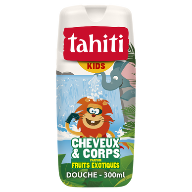 Gel douche Enfant TAHITI Kids Fruits Exotiques Cheveux & Corps - 300ml