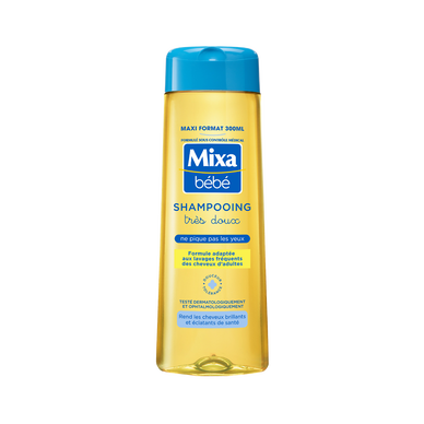 Shampooing bébé démêlant très doux hypoallergénique MIXA -300 ml