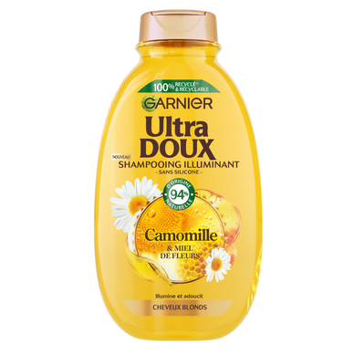 Shampooing illuminant camomille et miel de fleurs GARNIER -300 ml