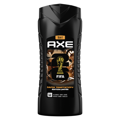 Gel douche homme 5 en 1 suprême dark temptation AXE 400ml