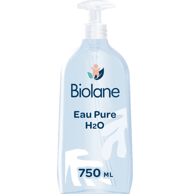Eau pure H2O Biolane flacon pompe 750ml