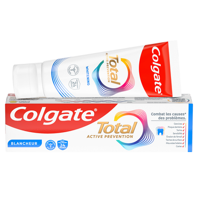 Dentifrice COLGATE total active prévention éclat blancheur - 75ml