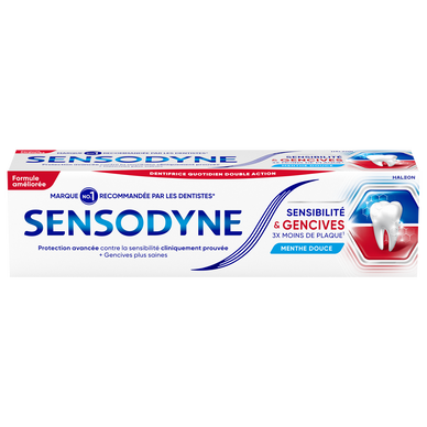 Dentifrice SENSODYNE Sensibilité & Gencives 75ml