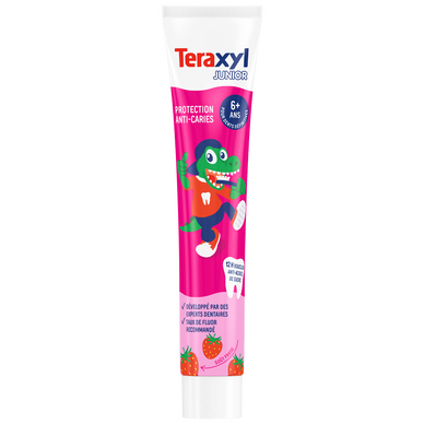 Dentifrice TERAXYL Junior 6 ans et + Fraise 75ml