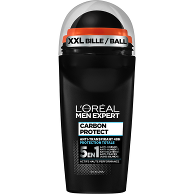 Déodorant homme anti-traces jaunes L'ORÉAL MEN EXPERT - bille 50 ml