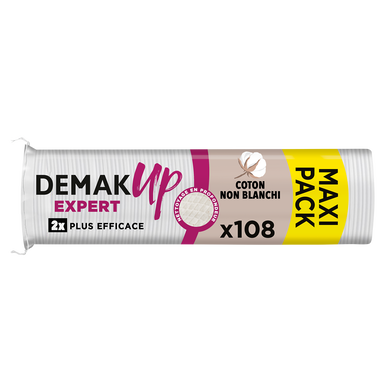 Disques à démaquiller Duo+ DEMAK'UP, x108