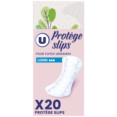 Protège-slip incontinence long  x20