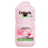 Gel douche hydratant lait de riz et fleur de sakura USHUAÏA - flacon 280ml