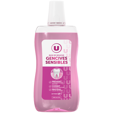 Bain de bouche dents et gencives sensibles U 500ml