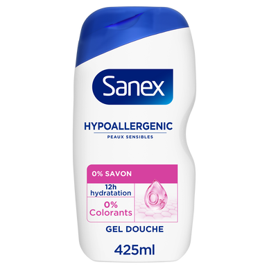 Gel douche hypoallergénique SANEX Derma Care 425ml