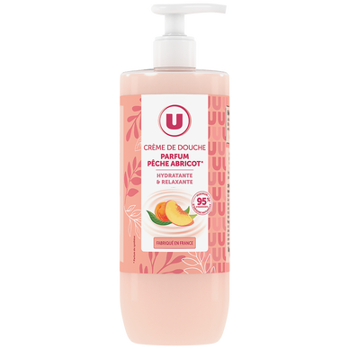 Crème de douche pêche abricot, 750ml