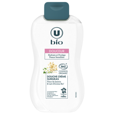 Gel douche crème surgras fleur de jasmin lait d'avoine - flacon 250ml