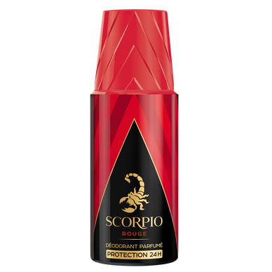 Déodorant Rouge SCORPIO, atomiseur de 150ml