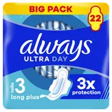 Serviette ultra nuit ALWAYS taille 3 ailettes x22