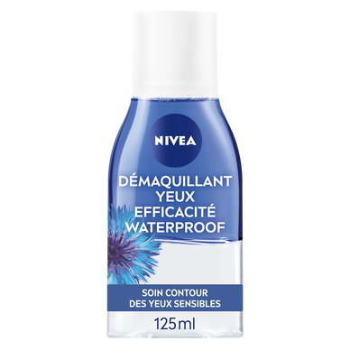 Démaquillant yeux waterproof bi-phase NIVEA VISAGE, 125ml