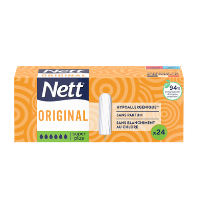 Tampons digitaux super plus NETT, boîte x24